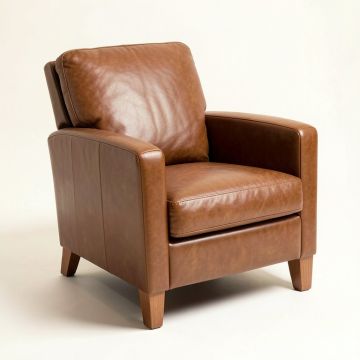 Amillian 32 '' W Faux Leather Armchair (synthetic illustration; no displayed measurements)