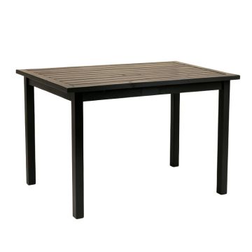 Elm Bend Patio Table - Black