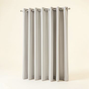 Bertrand Solid Semi-Sheer Grommet Curtain Panels (synthetic illustration; no displayed measurements)