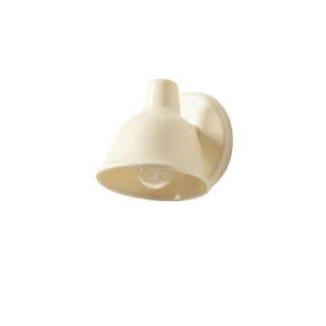 Briar Bluff Wall Sconce Mounted On A Plain Wall - Ivory