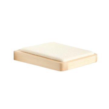 Elm Bend Wall-Mounted Cat Perch - Ivory