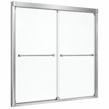 Fluence 57 '' X 55.75 '' Bypass Bath Door With Cleancoat® Technology