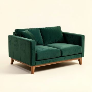 Seagle 75 '' Velvet Square Arm Sofa (synthetic illustration; no displayed measurements)