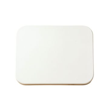 Reed Arc Cutting Board - White (synthetic illustration; no displayed measurements)