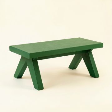 Lake Dell Indoor Bench - Green (synthetic illustration; no displayed measurements)