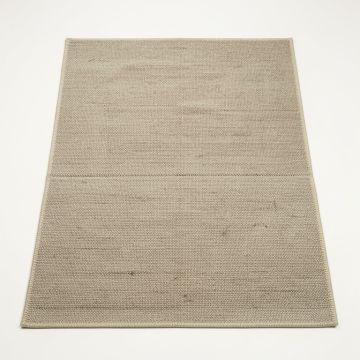 Adelmis Hand-Woven Taupe Area Rug (synthetic illustration; no displayed measurements)
