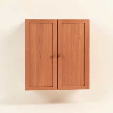 Ridge Brook Wall-Mounted Entry Cabinet - Terracotta (synthetic illustration; no displayed measurements)