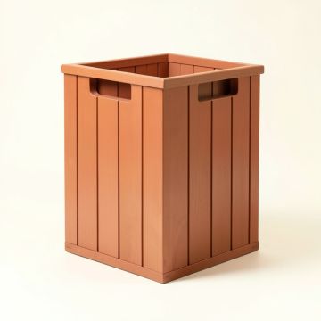Birch Arc Closed Outdoor Storage Box (synthetic illustration; no displayed measurements)