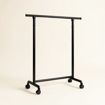 Steen 42.52 '' W Single Rod Garment Rack (synthetic illustration; no displayed measurements)