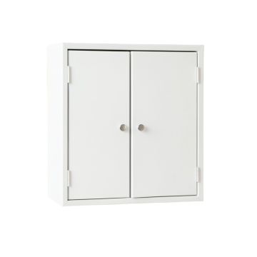 Pine Branch Wall-Mounted Entry Cabinet - White