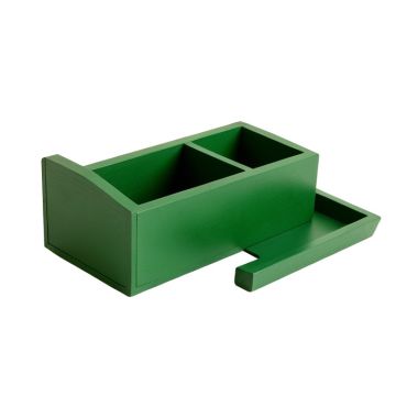 Juniper Bend Empty Coffee-Station Organizer - Green