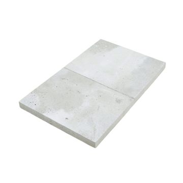 Boden H 8 '' X 8 '' Cement Field Tile In White/Gray