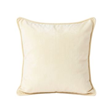 Flint Crest Filled Accent Pillow - Cream