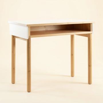 Wren Crossing Writing Desk - White (synthetic illustration; no displayed measurements)