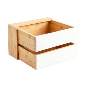 Elm Dell Under-Desk Drawer Unit - White