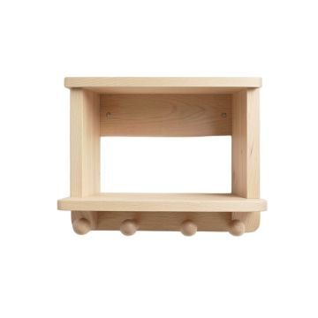 Cove Edge Wall-Mounted Entryway Organizer Shelf - Beige