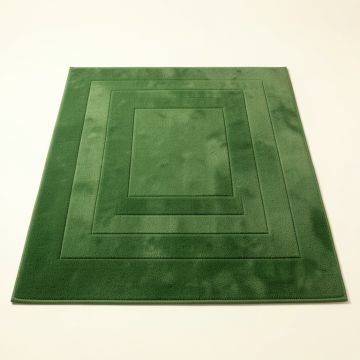 Pine Bend Rectangular Outdoor Rug - Green (synthetic illustration; no displayed measurements)