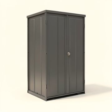 Sojag 5 Ft. W X 8 Ft. D Metal Vertical Storage Shed (synthetic illustration; no displayed measurements)