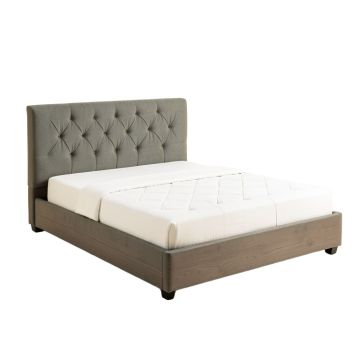 Ful Tufted Upholstered Low Profile Standard Bed (synthetic illustration; no displayed measurements)