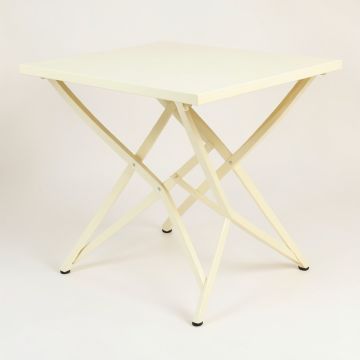Rowan Branch Patio Table - Cream (synthetic illustration; no displayed measurements)