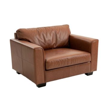 Krehbiel 72 '' Faux Leather Flared Arm Sofa
