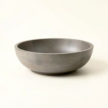 Pine Branch Dining Bowl - Gray (synthetic illustration; no displayed measurements)