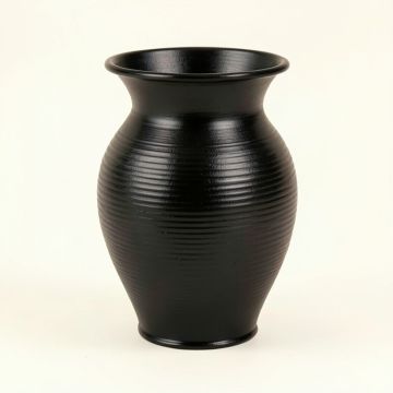 Willow Arc Empty Decorative Vase - Black (synthetic illustration; no displayed measurements)