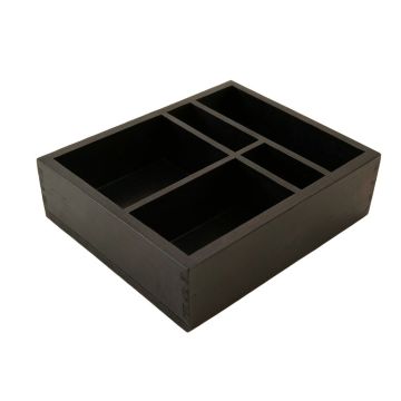 Vale Bluff Empty Pantry Drawer Organizer Insert - Black