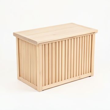 Harbor Bridge Closed Outdoor Storage Box - Beige (synthetic illustration; no displayed measurements)