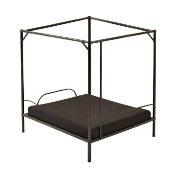 Low Profile Storage Four Poster Bed