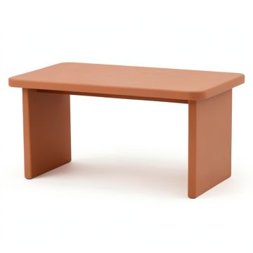 Moss Bridge Desktop Monitor Riser - Terracotta (synthetic illustration; no displayed measurements)