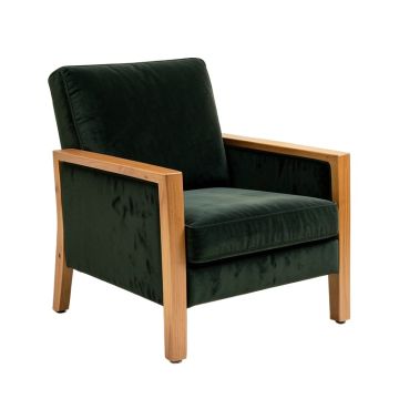 28.37 '' Wide Velvet Armchair