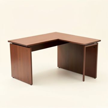 Enmanuel L-Shape Executive Desk (synthetic illustration; no displayed measurements)