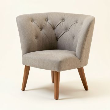 Ammerman Tufted Solid Wood Dining Chair (synthetic illustration; no displayed measurements)