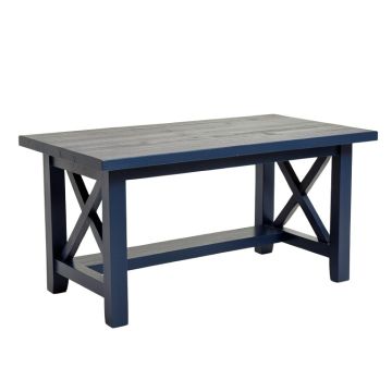 Laurel Branch Empty Workshop Workbench - Navy