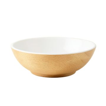 Alder Bluff Dining Bowl - White