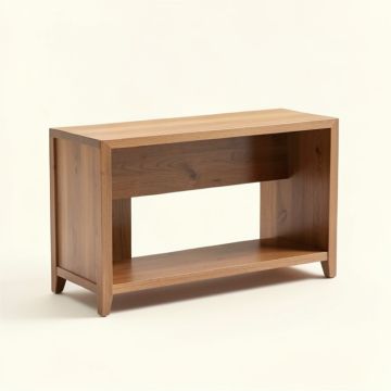 Mcnear 36 '' Solid Wood Console Table (synthetic illustration; no displayed measurements)