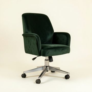 Biergh Velvet Task Chair (synthetic illustration; no displayed measurements)