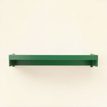 Pine Arc Wall-Mounted Shelf - Green (synthetic illustration; no displayed measurements)
