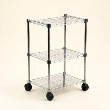 Wayfair Basics® 3 Shelf Laundry Cart (synthetic illustration; no displayed measurements)