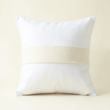 Rowan Branch Filled Accent Pillow - White (synthetic illustration; no displayed measurements)