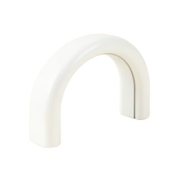 Field Arc Cabinet Handle Without Packaging - White
