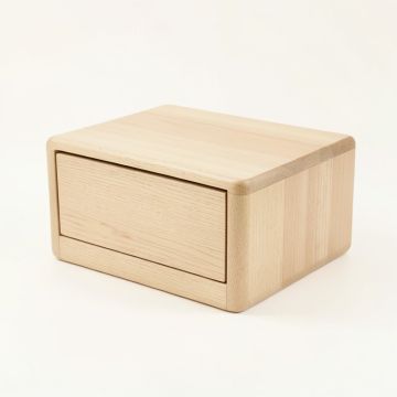 Dune Bend Under-Desk Drawer Unit - Beige (synthetic illustration; no displayed measurements)