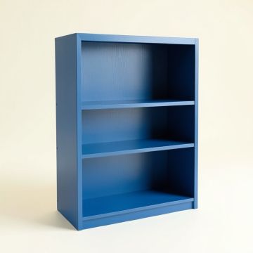 Meadow Falls Freestanding Bookcase - Blue (synthetic illustration; no displayed measurements)