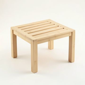 Brook Bluff Compact Balcony Table - Beige (synthetic illustration; no displayed measurements)