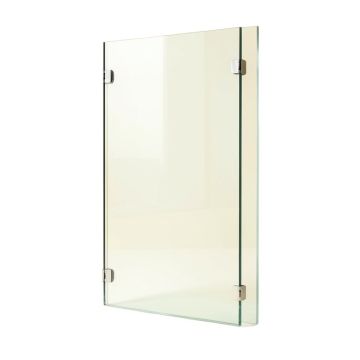 Platinum Linea 34 '' W X 72 '' H Screen Frameless Fixed Glass Panel With Clear Max Technology