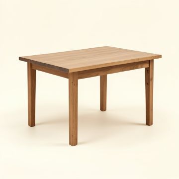 Mango Solid Wood Dining Table (synthetic illustration; no displayed measurements)