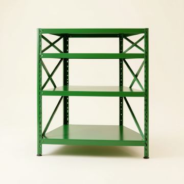 Maple Branch Empty Seed-Starting Shelving Unit Without Lights - Green (synthetic illustration; no displayed measurements)