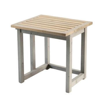 Flint Bend Compact Balcony Table - Gray