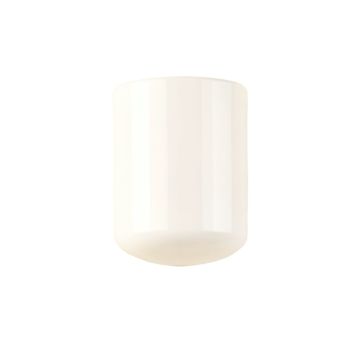 Cliff Crossing Wall Sconce Mounted On A Plain Wall - White